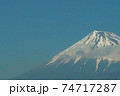 新幹線から見た富士山 74717287