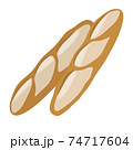 フランスパン　バゲッド　パン　bread　ベーカリー 74717604