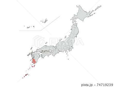 日本地図 74719239
