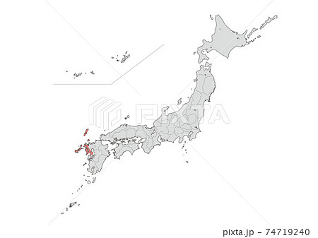 日本地図 日本地図 74719240