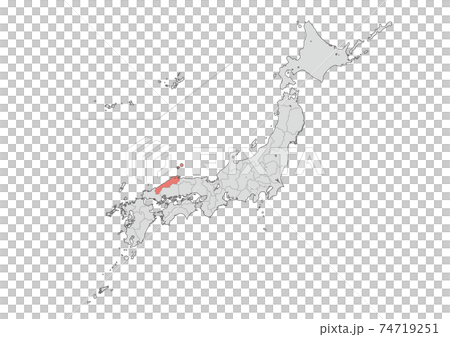 日本地圖 日本地圖 74719251