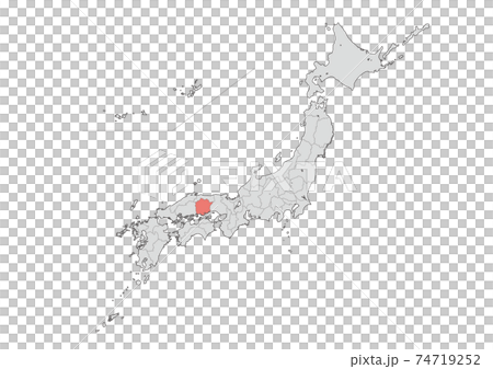 日本地圖 日本地圖 74719252