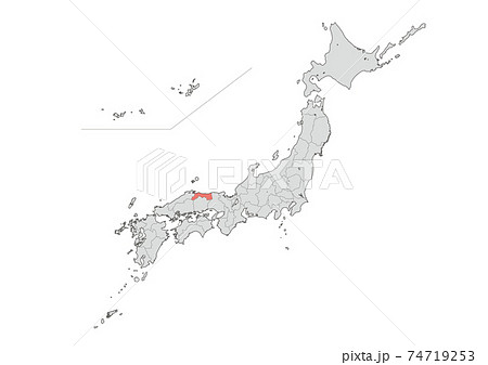 日本地図 74719253