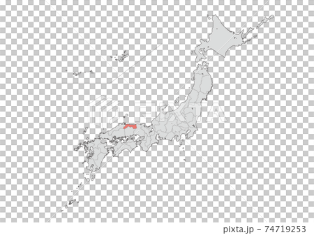 日本地図 74719253