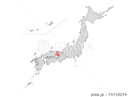 日本地図 74719254