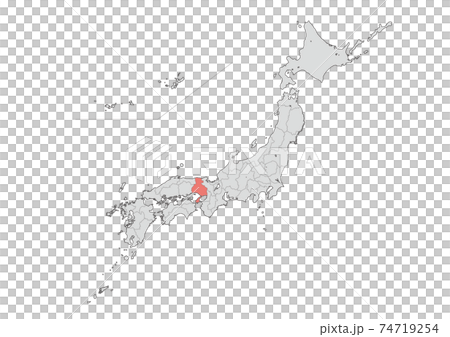日本地図 74719254