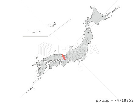 日本地図 日本地図 74719255
