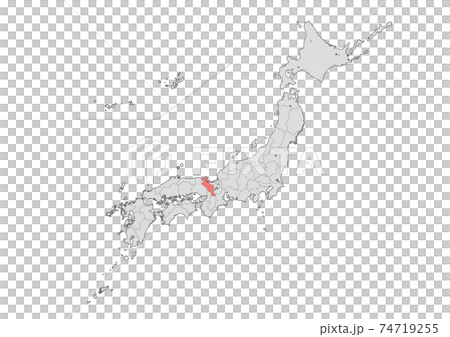 日本地図 日本地図 74719255