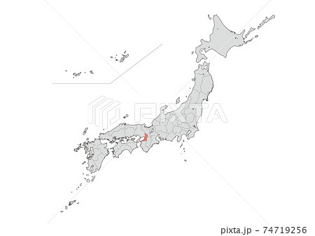 日本地図 日本地図 74719256