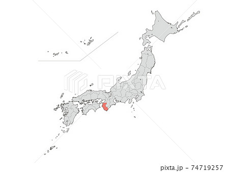 日本地図 74719257
