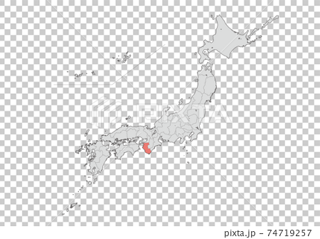 日本地図 74719257