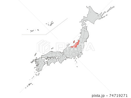 日本地図 74719271