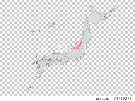 日本地図 74719271