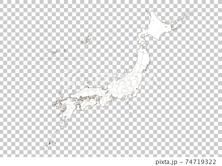 日本地図 74719322