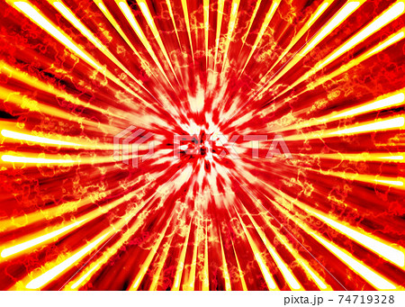 激しい爆発 74719328