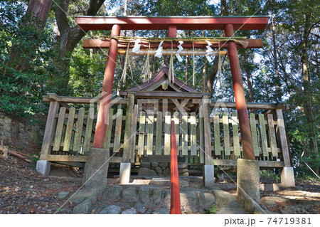 【堂ヶ谷神社 (意賀美神社))】 大阪府泉佐野市上之郷 74719381