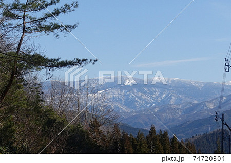 白馬の騎士 天元台 雪形 米沢市 山形県 白馬の騎士 天元台 雪形 米沢市 山形県 74720304