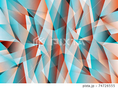 青と赤のガラスのような抽象背景素材のイラスト素材 [74726555] - PIXTA