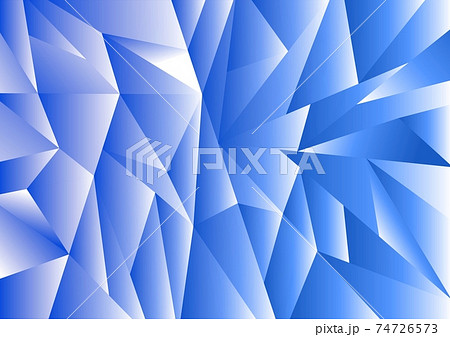 複雑な図形の青い抽象背景素材のイラスト素材
