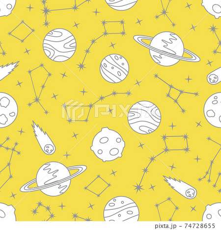 Space vector seamless pattern Astronomy Science 74728655