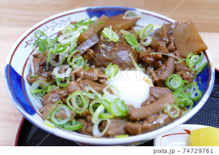 岐阜県 養老の滝のどて煮丼 岐阜県 養老の滝のどて煮丼 74729761