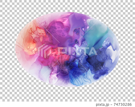 酒精墨水藝術風格的插圖白色蛋白石 酒精墨水藝術風格的插圖白色蛋白石 74730286