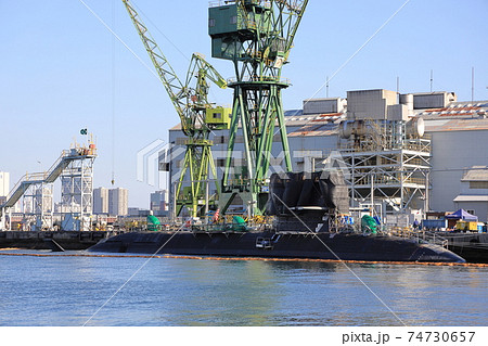 神戸モザイク港 潜水艦① 神戸モザイク港 潜水艦① 74730657