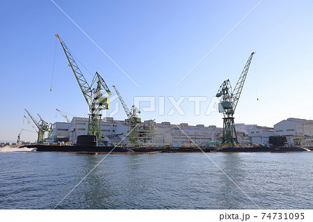 神戸モザイク港　潜水艦⑲ 74731095