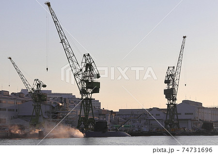 神戸モザイク港　潜水艦㊶ 74731696