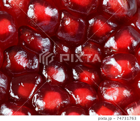 pomegranate grain close-up pomegranate grain close-up 74731763