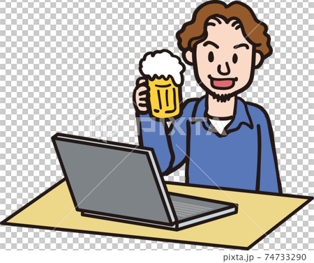 オンライン飲み会 オンライン飲み会 74733290