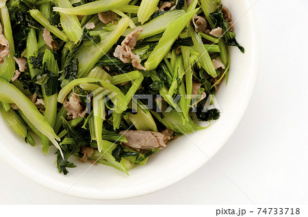 セロリと豚肉の炒め物 セロリと豚肉の炒め物 74733718