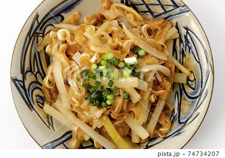 ミミガーと大根の皮イリチー 74734207