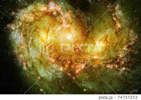 Awesome of endless cosmos. Elements of this image furnished by NASA 74737253