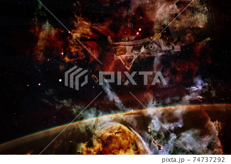 Beautiful galaxy. Elements of this image furnished by NASA Beautiful galaxy. Elements of this image furnished by NASA 74737292