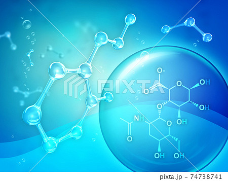 Hyaluronic acid molecule 74738741