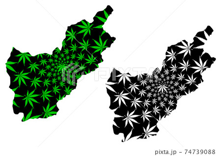 Kunar Province (Islamic Republic of Afghanistan, Provinces of Afghanistan) map is designed cannabis leaf green and black, Kunar map made of marijuana (marihuana,THC) foliage.... Kunar Province (Islamic Republic of Afghanistan, Provinces of Afghanistan) map is designed cannabis leaf green and black, Kunar map made of marijuana (marihuana,THC) foliage.... 74739088