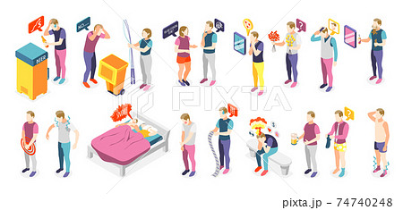 Men Problems Isometric Set 74740248