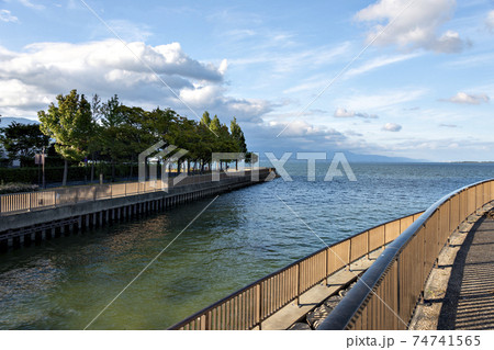 びわ湖の風景 74741565