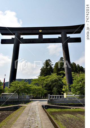 熊野本宮の大鳥居 74742014