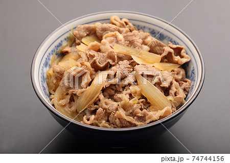 牛丼 牛丼 74744156
