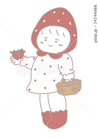 いちごちゃんのイラスト素材 [74744966] - PIXTA