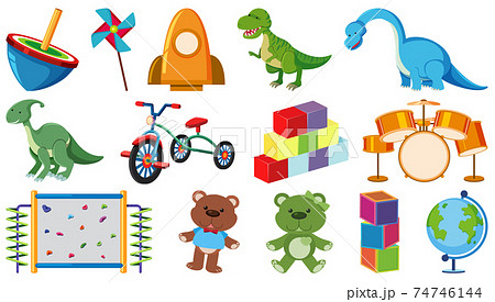Set of children toys 74746144