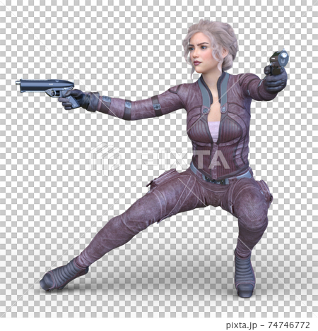 一個女人拿著槍 一個女人拿著槍 74746772