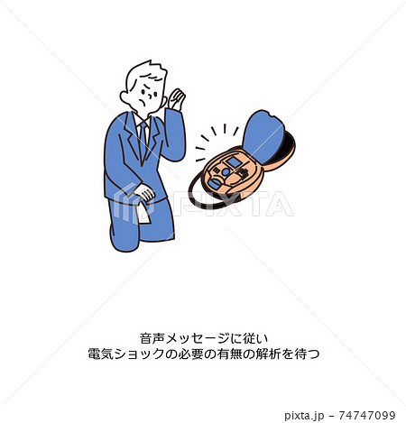 AED 手順 7 AED 手順 7 74747099