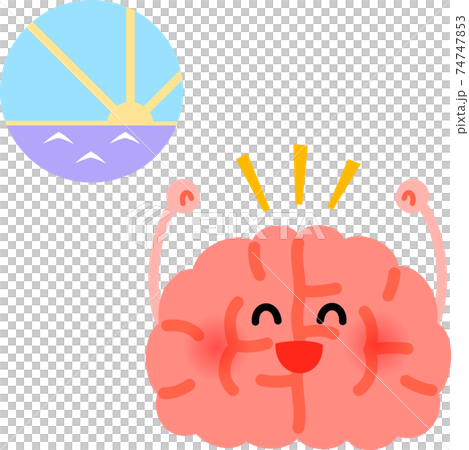 目覚めた脳のキャラクター 74747853