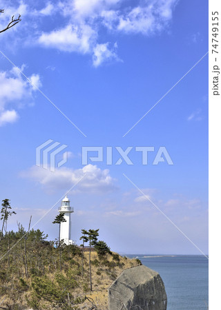 鵜ノ尾灯台より松川浦と港 鵜ノ尾灯台より松川浦と港 74749155