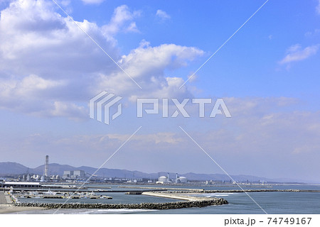 鵜ノ尾灯台より松川浦と港 鵜ノ尾灯台より松川浦と港 74749167