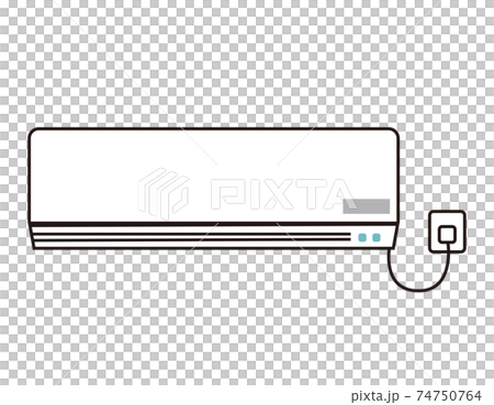Vector illustration of air conditioner Air conditioner Vector illustration of air conditioner Air conditioner 74750764