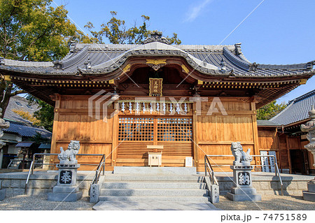 大府市　長草天神社の本殿 74751589